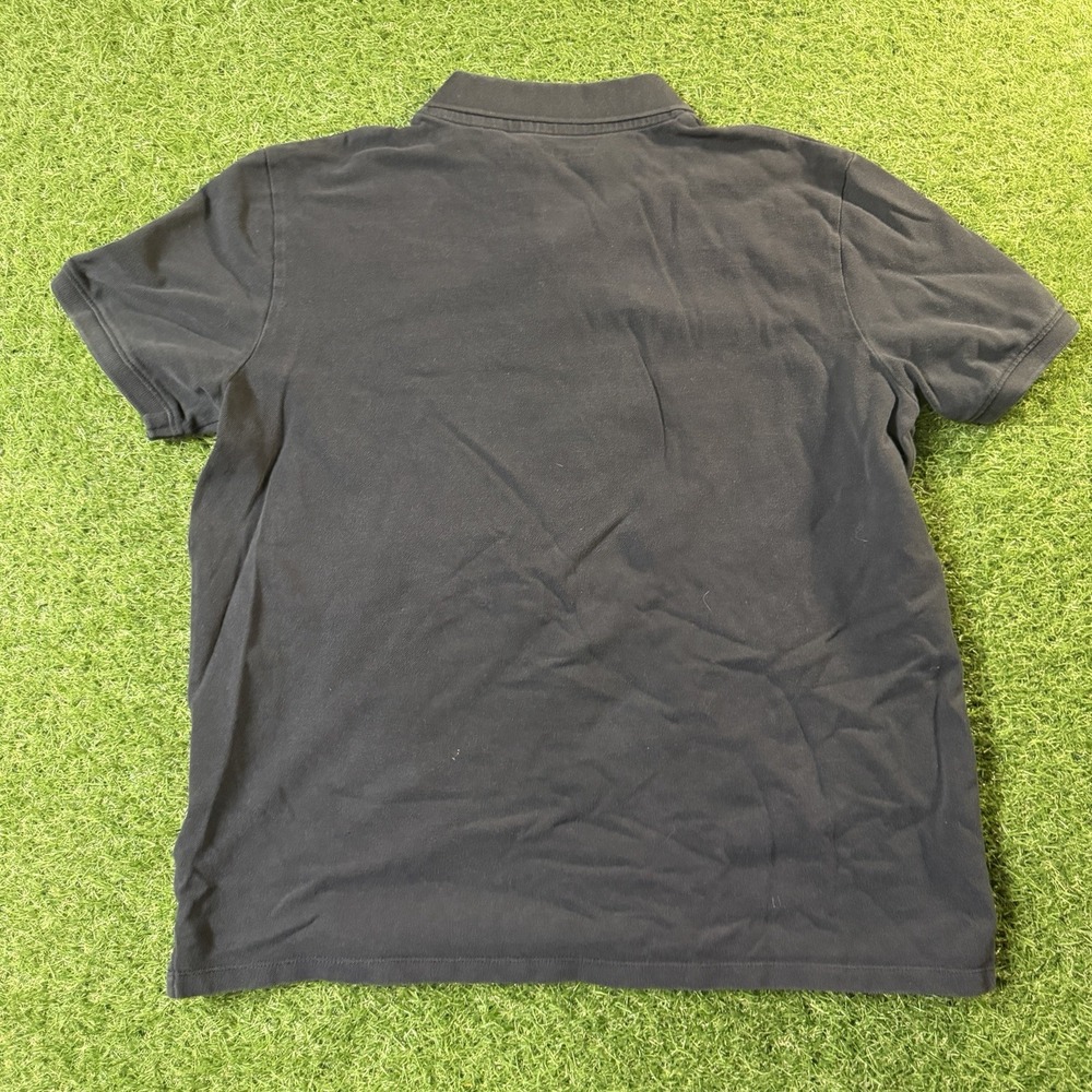 TIMBERLAND Men's BLACK Regular Fit Large Logo Polo Shirt - Picture 7 of 7